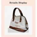 Male Female insulated wig bag multi-functional canvas bag net zipper gift storage bag can be customized LOGO